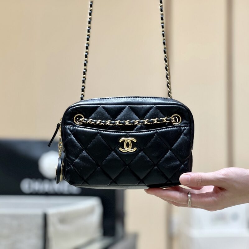 CHANEL 24K 金币相机包 AS5190