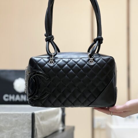 CHANEL 经典万年款中古康鹏大号枕头包👜 A25171