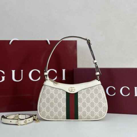 GUCCI 专柜品质，顶级原单货，实物实拍！款号841341米胶/米白皮