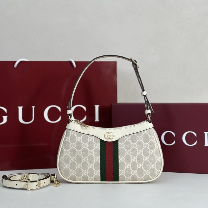 GUCCI 专柜品质，顶级原单货，实物实拍！款号841341米胶/米白皮