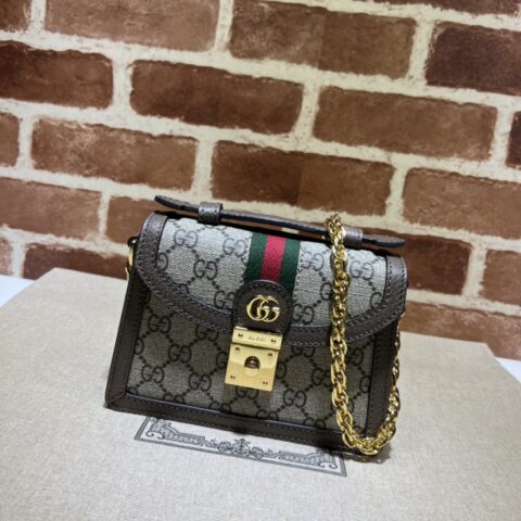 GUCCI  专柜品质，顶级原单货，实物实拍！款号696180啡色