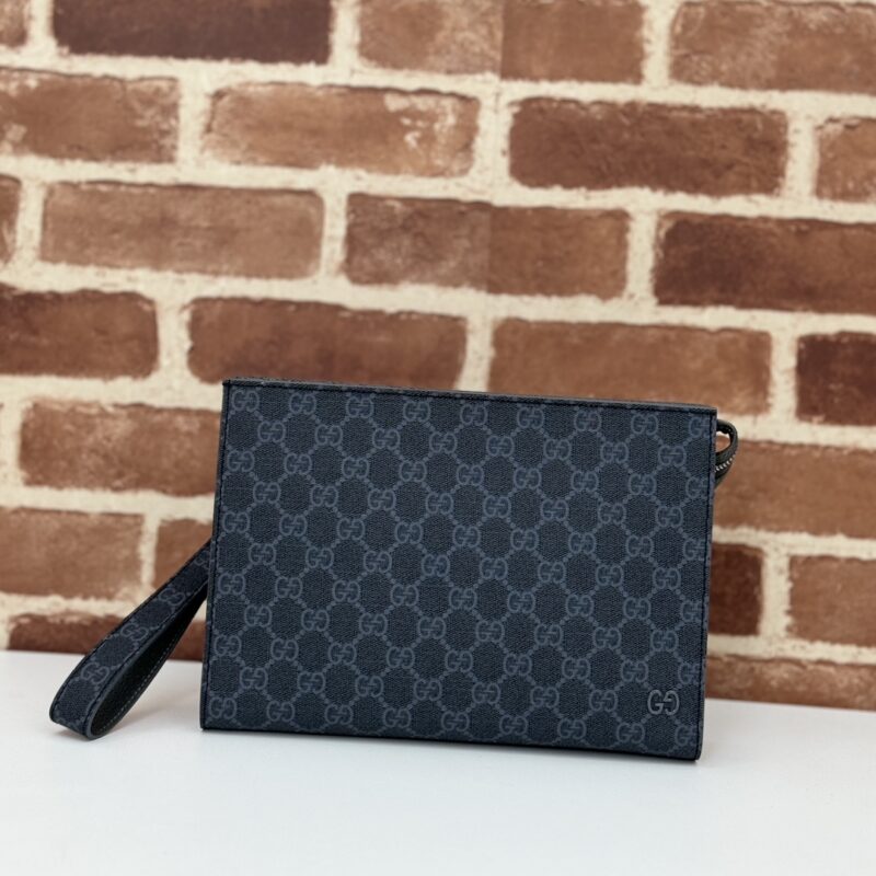 GUCCI 专柜品质，顶级原单货，实物实拍！款号768255克胶灰皮
