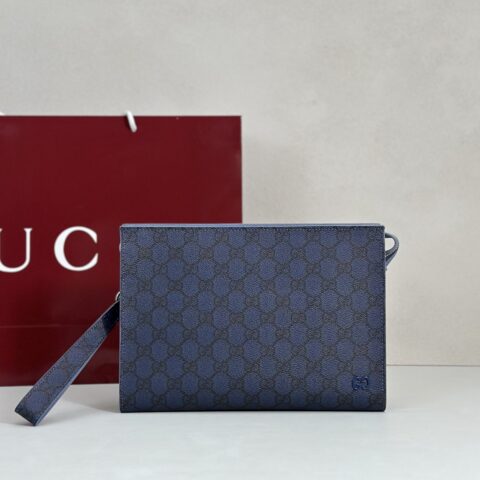GUCCI 专柜品质，顶级原单货，实物实拍！款号768255蓝胶/灰皮