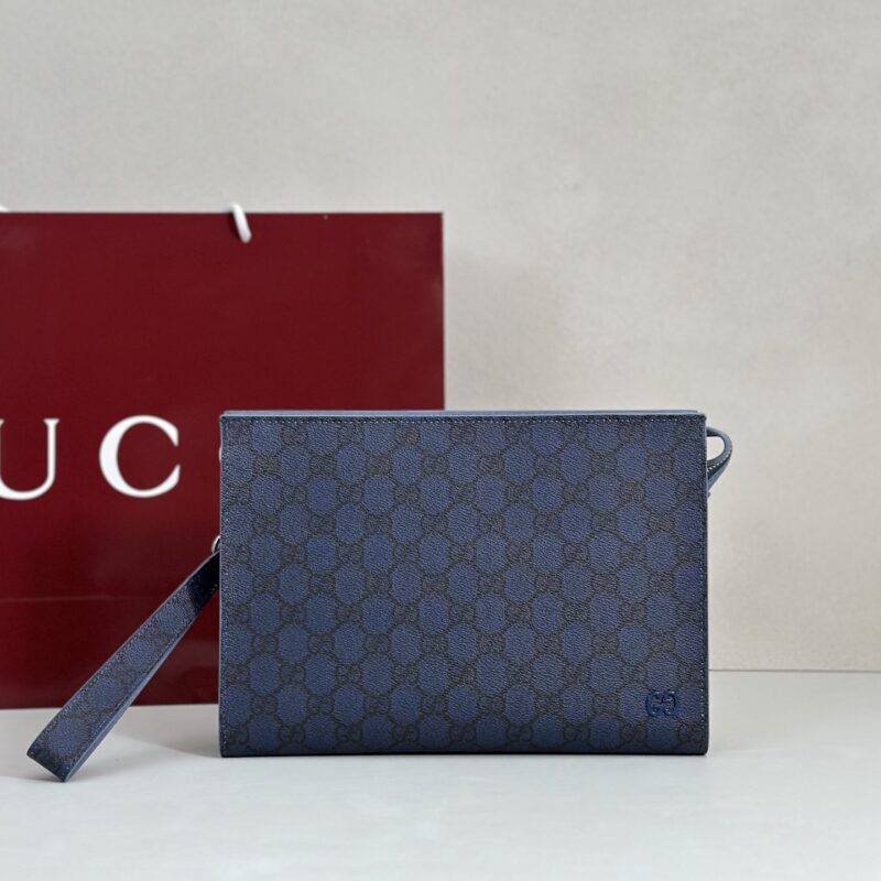 GUCCI 专柜品质，顶级原单货，实物实拍！款号768255蓝胶/灰皮