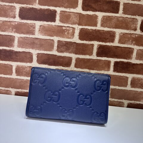 GUCCI 专柜品质，顶级原单货，实物实拍！款号739490蓝荔压G