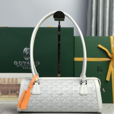 goyard戈雅 狗牙bonbonniere法棍包 020259 白色