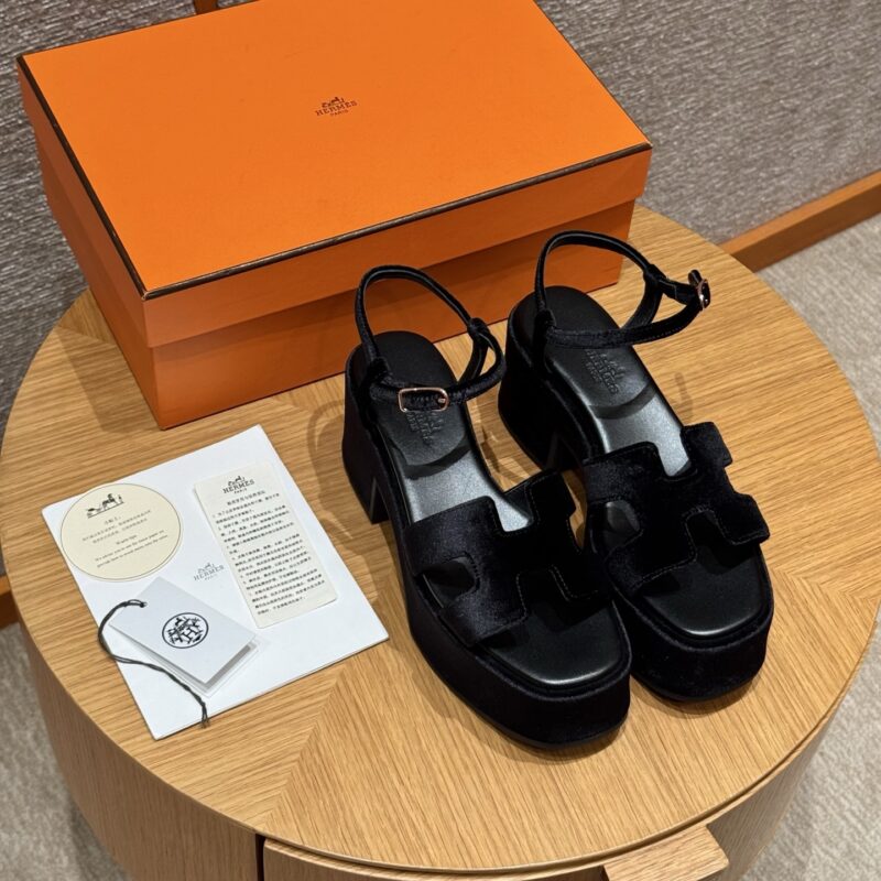 HERMES Jam 30凉鞋 颜色/Colour:黑色/Noir