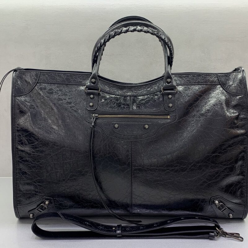 Balenciaga 最具标志性手袋Le City系列 084391 【无敌大号】古铜扣