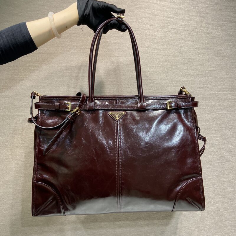PRADA LusSolf油腊皮 1BA439特大号
