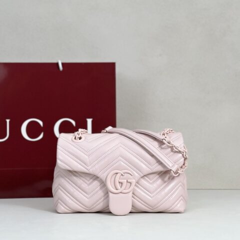 GUCCI 专柜品质，顶级原单货，实物实拍！855371粉色
