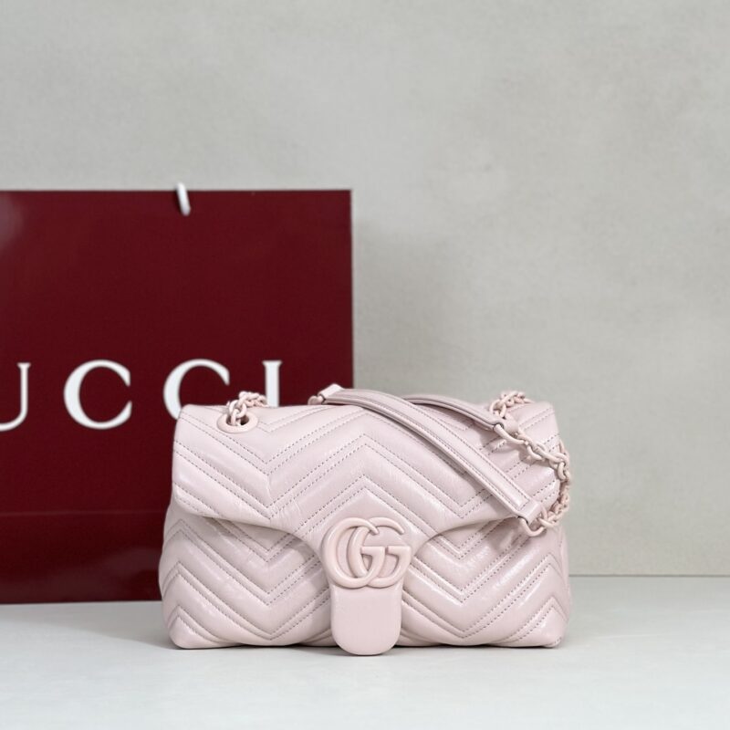 GUCCI 专柜品质，顶级原单货，实物实拍！855371粉色