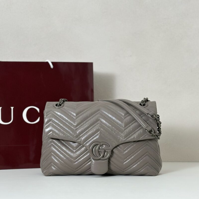 GUCCI 专柜品质，顶级原单货，实物实拍！款号850676土灰色