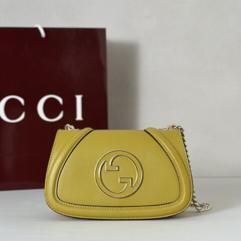 GUCCI 专柜品质，顶级原单货，实物实拍！款号815711芥末黄