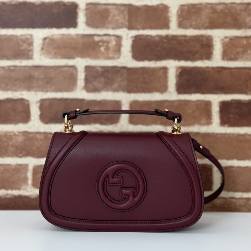 GUCCI 专柜品质，顶级原单货，实物实拍！款号815714酒红皮