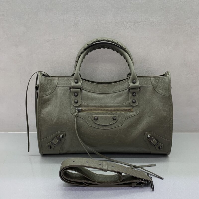 Balenciaga 最具标志性手袋Le City系列 款号:115748 【爆裂绿色】 大号