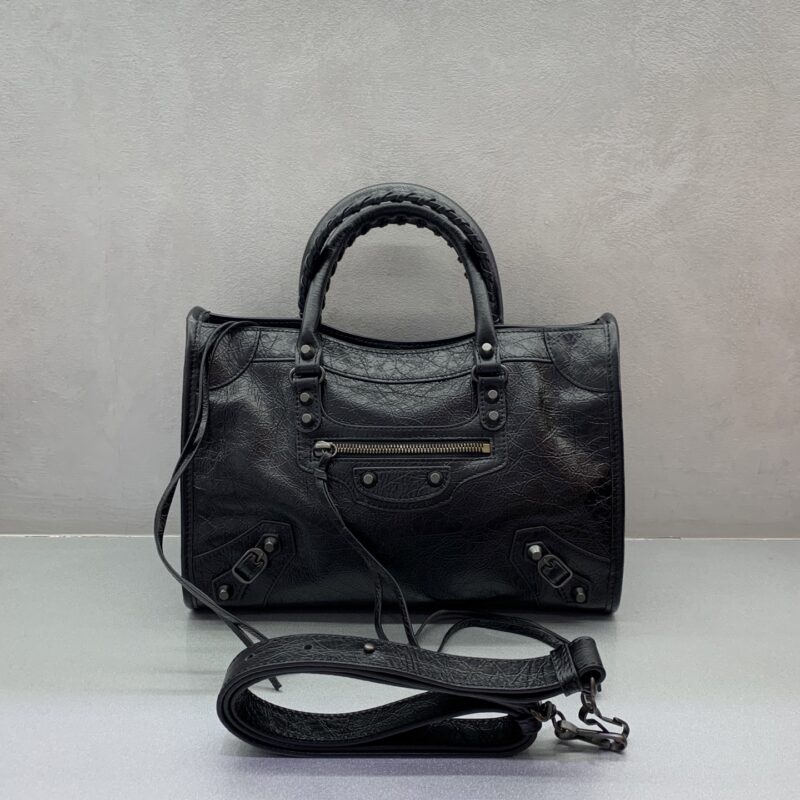 Balenciaga 最具标志性手袋Le City系列 款号;084669 【升级版】古铜扣