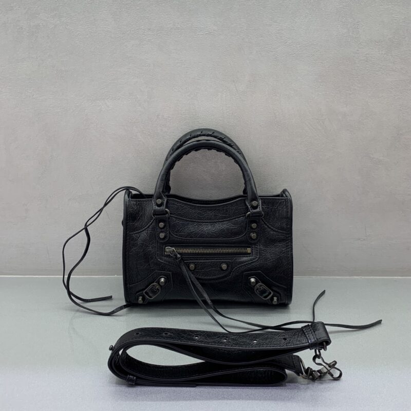 Balenciaga 最具标志性手袋Le City系列 款号：084228【升级版】古铜扣