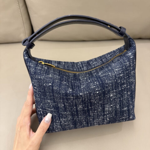 BV Wallace饭盒包 丹宁牛仔布海军蓝 型号：815689