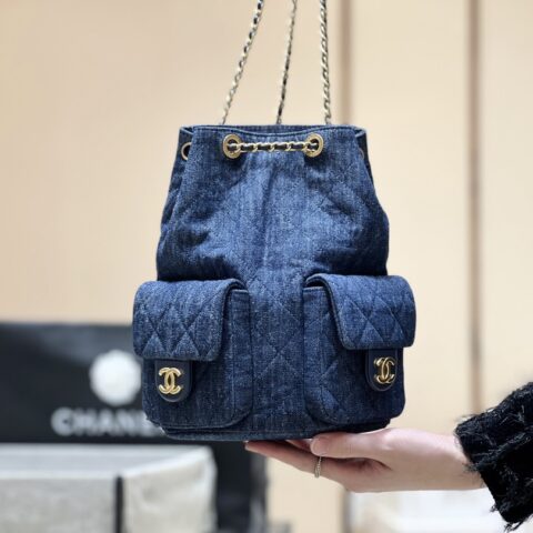 CHANEL 25C 双口袋双背包 AS5310