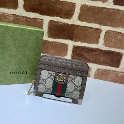 GUCCI专柜品质，顶级原单货，实物实拍！658552啡pvc/啡猪纹