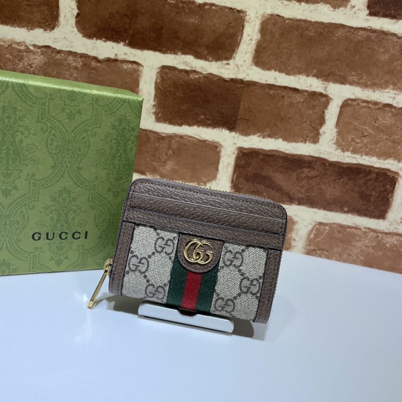 GUCCI专柜品质，顶级原单货，实物实拍！658552啡pvc/啡猪纹