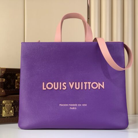 【原单精品】M27969紫色 全皮四方包 MINI SHOPPER TOTE 手袋