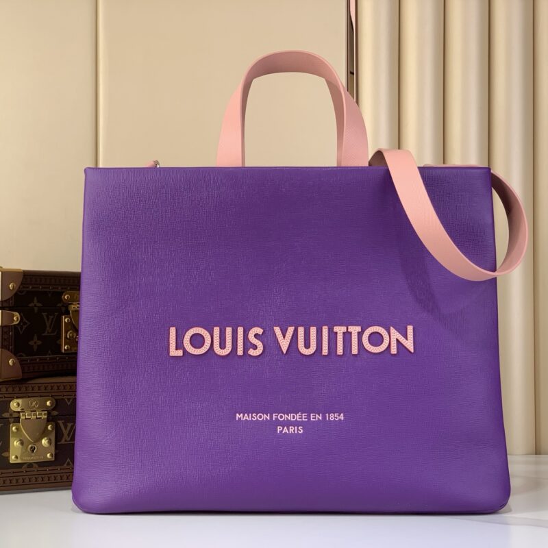 【原单精品】M27969紫色 全皮四方包 MINI SHOPPER TOTE 手袋