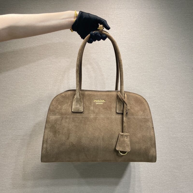 PRADA 新品托特包 1BG572麂皮