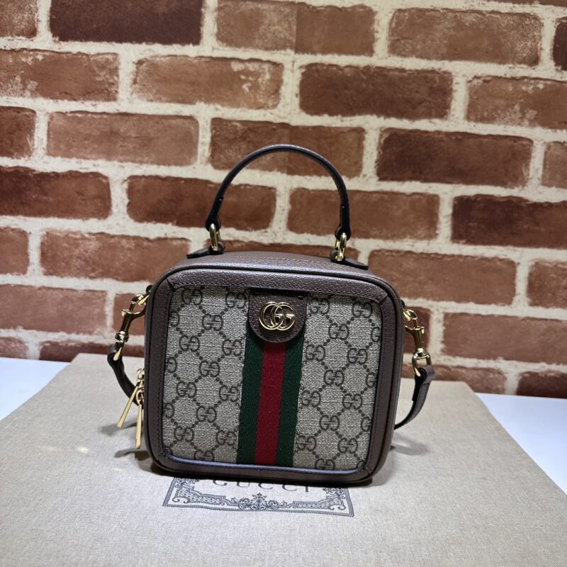 GUCCI 专柜品质，顶级原单货，实物实拍！款号772157啡pvc