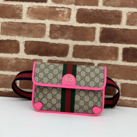 GUCCI 专柜品质，顶级原单货，实物实拍！752597啡胶/紫红色