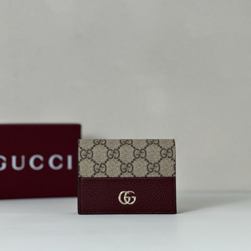 GUCCI 专柜品质，顶级原单货，实物实拍！841358啡胶/酒红