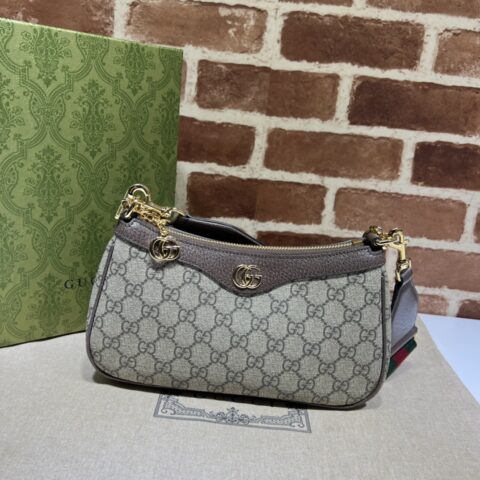 GUCCI 专柜品质，顶级原单货，实物实拍！款号735132啡胶GG