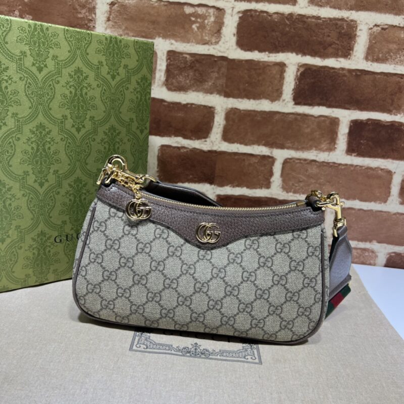 GUCCI 专柜品质，顶级原单货，实物实拍！款号735132啡胶GG