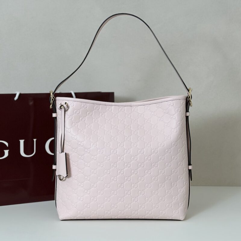 GUCCI 专柜品质，顶级原单货，实物实拍！款号847452浅粉压字