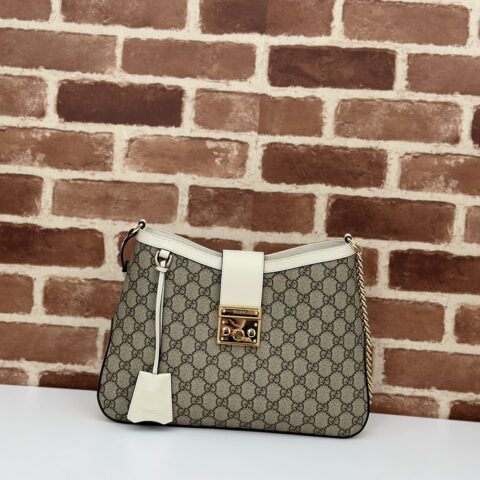 GUCCI 专柜品质，顶级原单货，实物实拍！款号795113啡pvc白