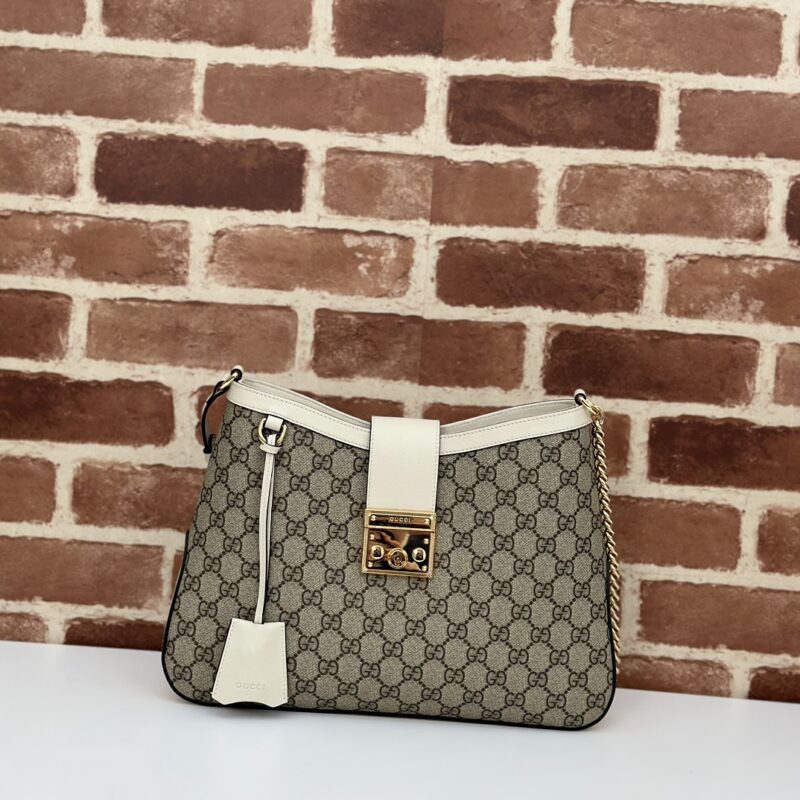 GUCCI 专柜品质，顶级原单货，实物实拍！款号795113啡pvc白