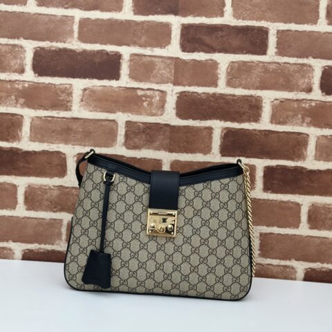 GUCCI 专柜品质，顶级原单货，实物实拍！款号795113啡pvc克