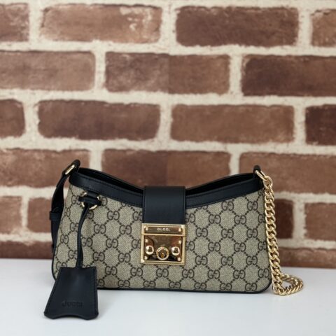 GUCCI 专柜品质，顶级原单货，实物实拍！811705啡pvc克