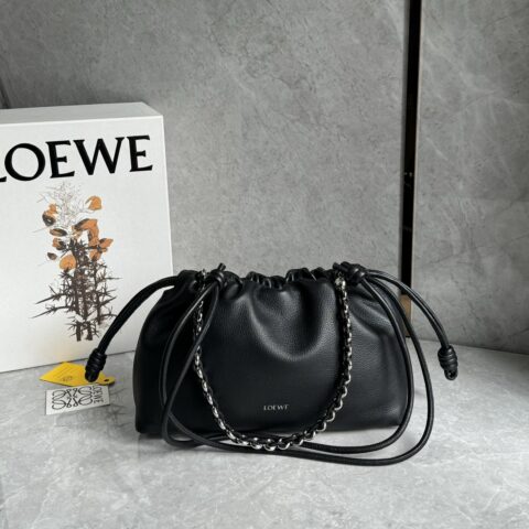 LOEWE Flamenco Purse新款鹿皮福袋 0803