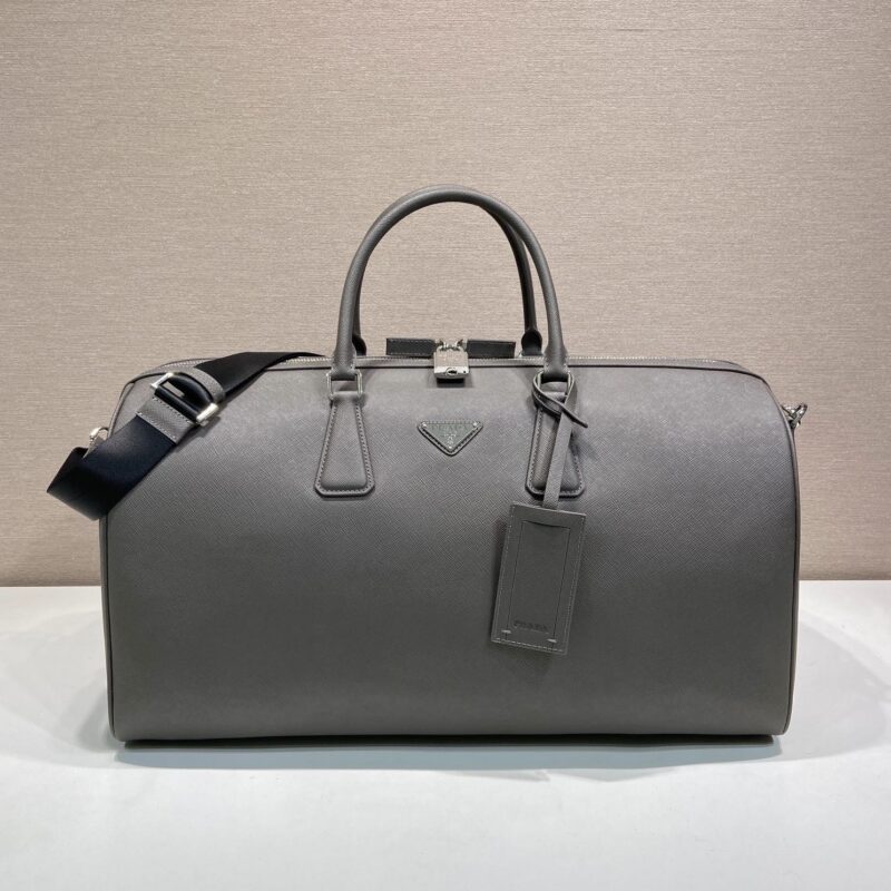 PRADA 新款旅行包🎉2VC018🎉🎉软木米色