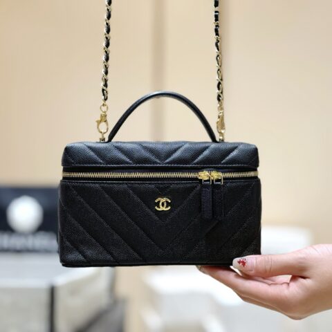 CHANEL 26S 斜纹LP饭盒包👜 AP5212
