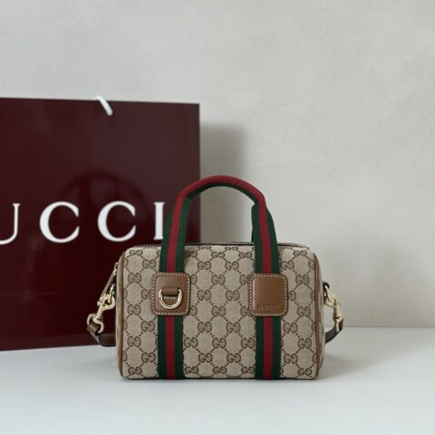 GUCCI 专柜品质，顶级原单货，实物实拍！款号859975浅杏布