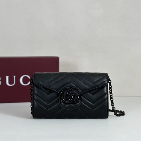GUCCI 专柜品质，顶级原单货，实物实拍！款号858924克色羊皮(克G）