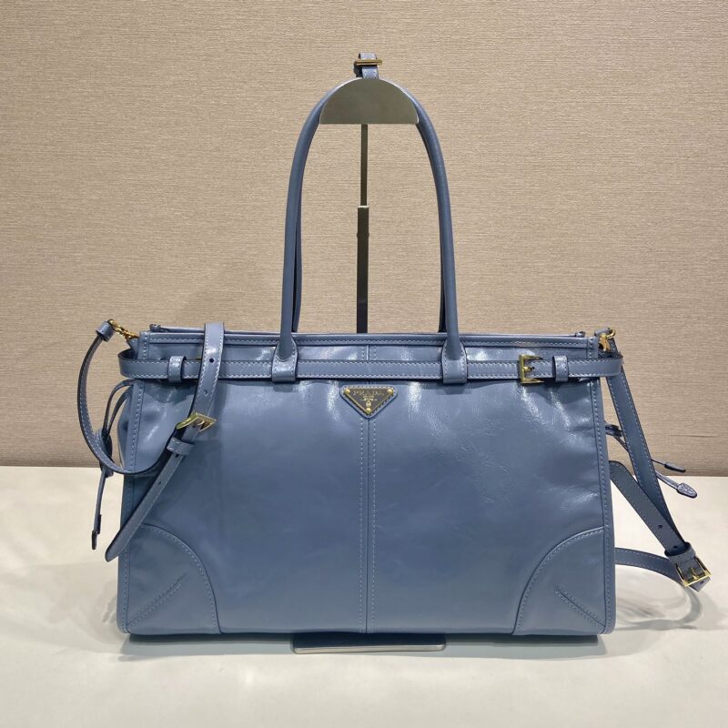 PRADA LusSolf油腊皮🎉1BA433晴山兰