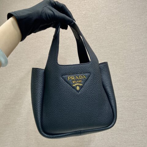 PRADA mini菜篮子🎉1BA349🎉金色五金