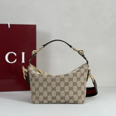 GUCCI 专柜品质，顶级原单货，实物实拍！款号871595浅杏布