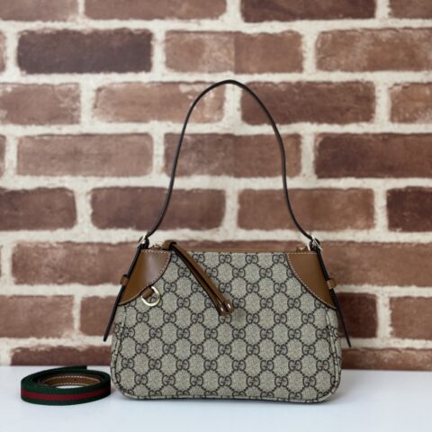 GUCCI 专柜品质，顶级原单货，实物实拍！款号815218啡棕