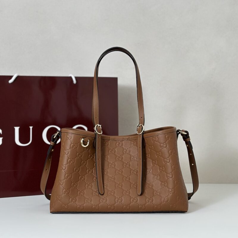 GUCCI 专柜品质，顶级原单货，实物实拍！款号815214棕色压字