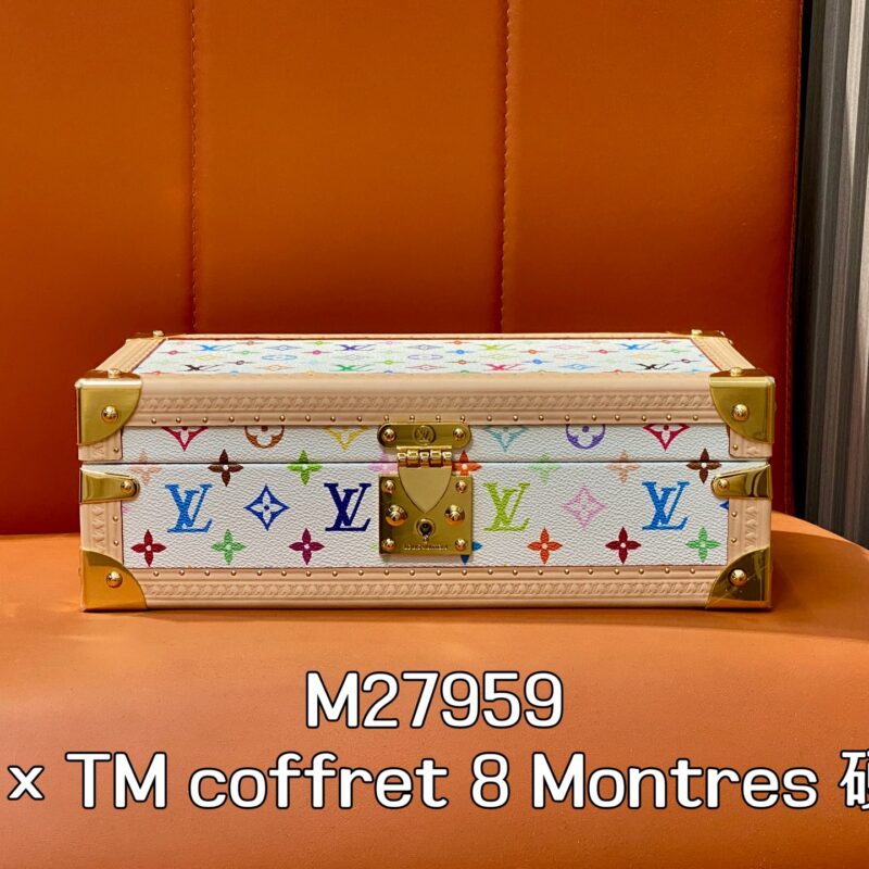 🌈🌈🌈🌈  M27959（20016白彩）  本款 Coffret 8 Montres 腕表箱