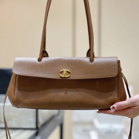 CHANEL 26S 明星款荔枝纹法棍包👜 AS6288